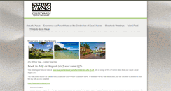 Desktop Screenshot of courtyardkauairesort.com